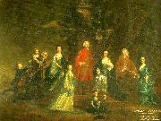 Sir Joshua Reynolds the eliot family Spain oil painting artist